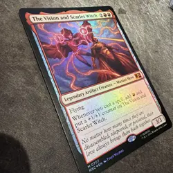 The Vision and Scarlet Witch 707 Commander: Marvel Super Heroes MSC MTG NM Foil - Image 3
