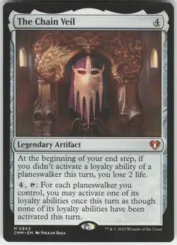 The Chain Veil Commander Masters Mythic Magic: The Gathering - Image 1
