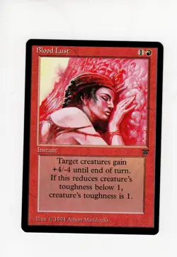 Blood Lust Legends NM- MTG Magic the Gathering b - Image 1