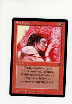 Blood Lust Legends NM- MTG Magic the Gathering c - Image 1