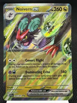 Noivern ex 069/091 - Ultra Rare Holo - Paldean Fates Pokemon Card MINT - Image 1