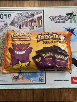 Nintendo Pokemon TCG BOOster Trick Or Trade Trading Card Game - 120 Cards 820650850783 - Image 1