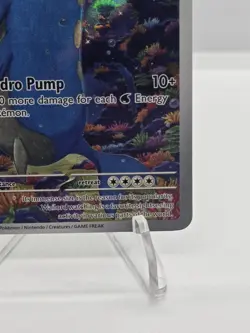 Pokemon Journey Together Wailord 162/159 Holo Illustration Rare NM - Image 3
