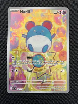 Pokemon TCG Marill 232/217 Me: Ascended Heroes Illustration Rare - Holo - NM - Image 1