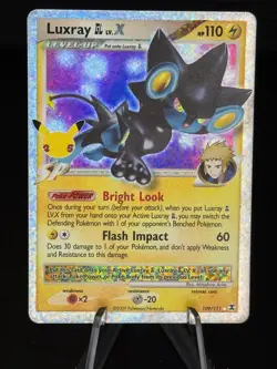 Luxray GL LV.X 109/111 Celebrations: Classic Collection Pokemon NM - Image 1