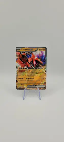Pokemon TCG: Koraidon Ex SVP029 - Black Star Promo - NM - Image 2