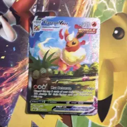 Pokemon TCG Flareon VMAX SWSH180 Sword & Shield Promo Holo English 320 HP - Image 1