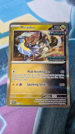 Miraidon (Prerelease) 092 Holo Promo Scarlet & Violet Promo Pokemon NM - Image 1