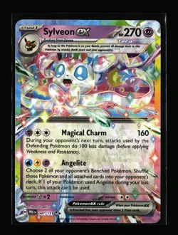 Sylveon ex 041/131 Holo Double Rare Prismatic Evolutions Pokemon Near Mint e16 - Image 1