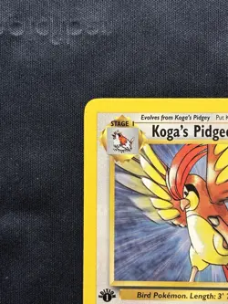 Koga's Pidgeotto #27 Gym Challenge 1st Edition - simply the “Bird Pokemon” - Image 2