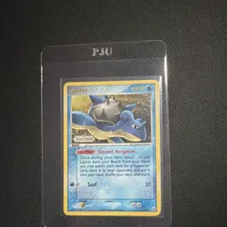 Pokemon TCG Lapras Legend Maker Reverse Holo Rare English 2006 80 HP Basic 8/92 - Image 2
