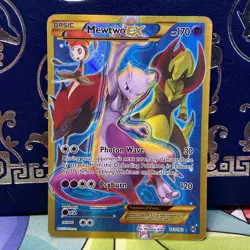 Mewtwo EX 163/162 Pokemon TCG XY Breakthrough MP - Image 1