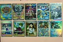 Pokemon TCG Terastal Gathering X6 SAR bundle + X2 SR + X2 Master Balls - Image 1