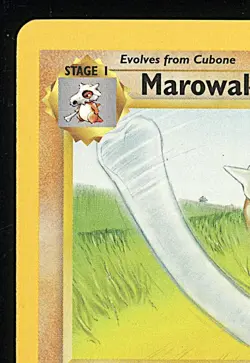 MAROWAK 1999 Pokemon Jungle 1st Edition #39 - LP/NM - Image 3