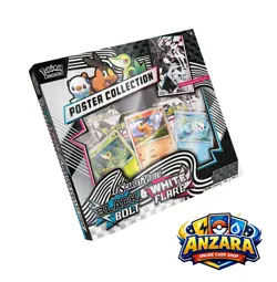 Pokemon TCG : Black Bolt & White Flare Poster Collection Box - Sealed - Image 1