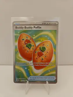 Buddy-Buddy Poffin 167/132 Ultra Rare Mega Evolution Pokemon NM/M - Image 1