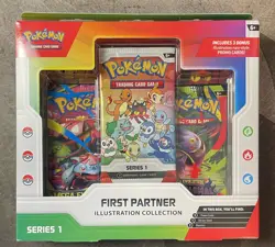 Pokemon First Partner Illustration Collection Series 1 – New Sealed Box - Image 1
