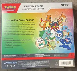 Pokemon First Partner Illustration Collection Series 1 – New Sealed Box - Image 2