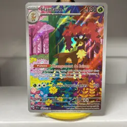 Haydaim 166/162 Full Art Ultra Rare Pokemon TCG French - Image 1