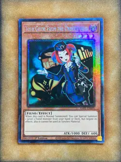 Yugioh Tour Guide From the Underworld RA01-EN005 Prismatic Collector Rare 1st NM - Image 1