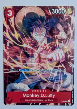 Monkey.D.Luffy P-006 One Piece Promo Englisch Near Mint EN NM - Image 1