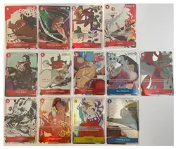 One Piece TCG - Gift Collection 2023 Promo Cards FULL SET ENGLISH - Image 1