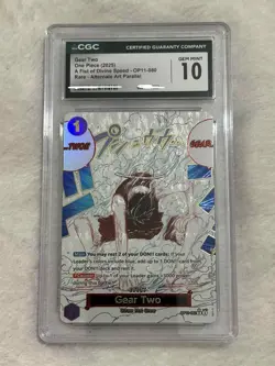 One Piece Gear Two First Of Divine Speed Op11-080 Alt Art Parallel - Image 1