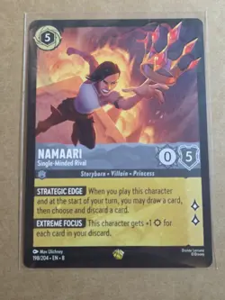 Namaari - Single-Minded Rival 198/204 Disney Lorcana Regular - Image 1