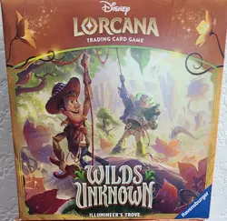Disney Lorcana: Wilds Unknown Illumineer's Trove Box Factory Sealed - Image 1