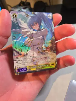 Weiss Schwarz Nikke Helm: Aqua Marine NIK/S117-008 SP Japanese NM - Image 4
