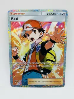 Pokemon Red Starlight Special DIY Doujin Kawaii Art Card - Image 1