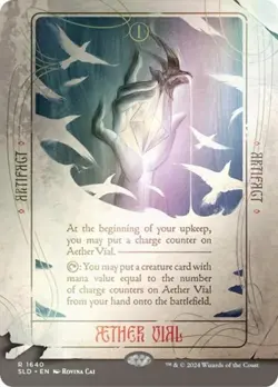 MTG English Aether Vial (Rainbow Foil) NM Foil Secret Lair - Image 1