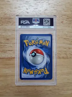 Pokemon PSA 9 MINT 2000 Poliwrath Base Set 2 Holo Card - Image 2