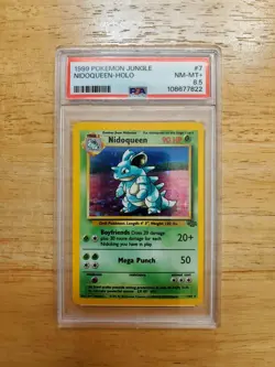 Pokemon PSA 8.5 NM-MINT+ 1999 Nidoqueen Jungle Holo Card - Image 1