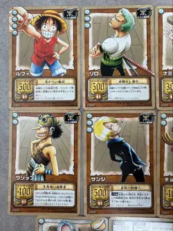 ONE PIECE Old CARD GAME Jump Festa 2002 Set of 8 - Image 2