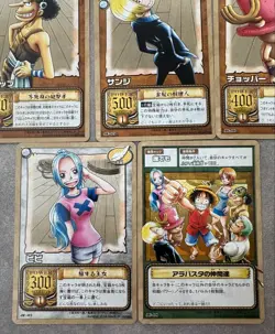 ONE PIECE Old CARD GAME Jump Festa 2002 Set of 8 - Image 4