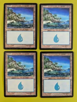 Island (337) x4 Invasion 4x Magic the Gathering MTG - Image 1