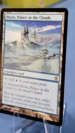 Oboro Palace in the Clouds Champions Of Kamigawa Mtg Legendary Land Blue 164/165 - Image 4