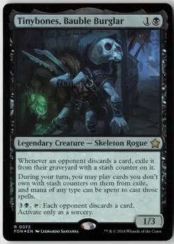 Tinybones, Bauble Burglar (72) - Foil - Foundations (FDN) - NM - Image 1
