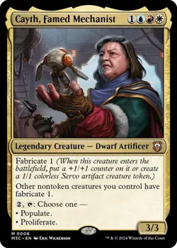 Cayth, Famed Mechanist Commander: Modern Horizons 3 6 - Image 1