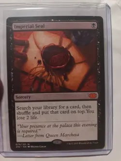 Magic The Gathering Imperial Seal Card - Double Masters 2022 - NM Mythic Rare - Image 1