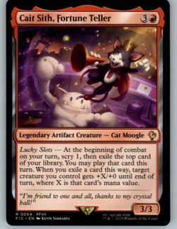 Cait Sith, Fortune Teller Commander: Final Fantasy Regular #54 - Image 1