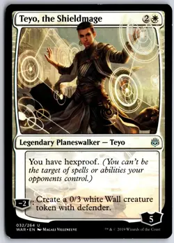 Teyo, the Shieldmage 32 UC War of the Spark Magic: The Gathering NM/M - Image 1