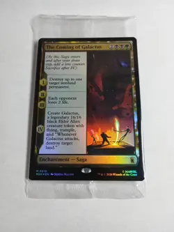 The Coming of Galactus Marvel Super Heroes Foil - Image 1