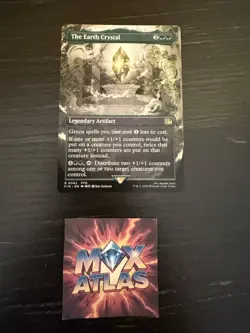 MTG - The Earth Crystal - (Borderless) R - FINAL FANTASY = 342 NM - Image 1