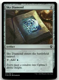 Sky Diamond #337 (Foil) (NM) Baldur's Gate CLB Magic MTG - Image 1