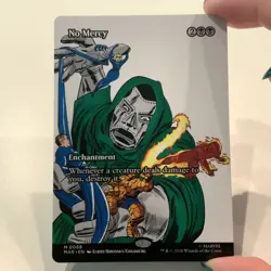 No Mercy (borderless) 0068 - MTG Marvel Universe Eternal-Legal MAR - Image 1