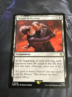 Wound Reflection NM Universes Beyond: Doctor Who MTG Magic - Image 1