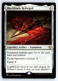 Blackblade Reforged 457 Rare Commander Legends Magic: The Gathering NM - Image 1
