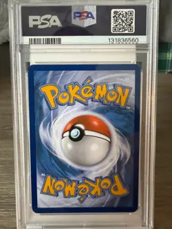 Pokemon Pikachu EX Red & Blue Coll. Black Star Full Art Promo XY124 PSA 8 - Image 3
